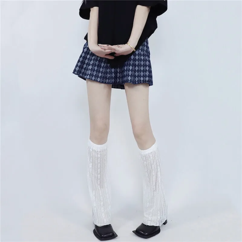 Summer lace leg warmers