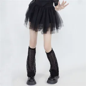 Summer lace leg warmers