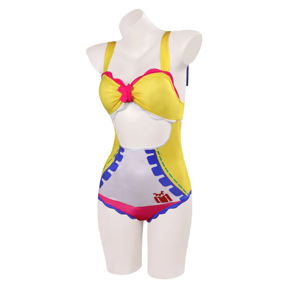 Valorant Killjoy Cosplay Costume Jumpsuit Swimsuit Halloween Carnival Party Suit Valorant original swimsuit Killjoy