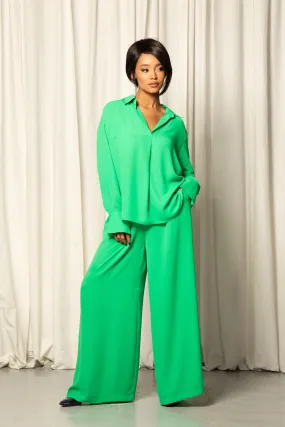 WIDE LEG PANTS SET