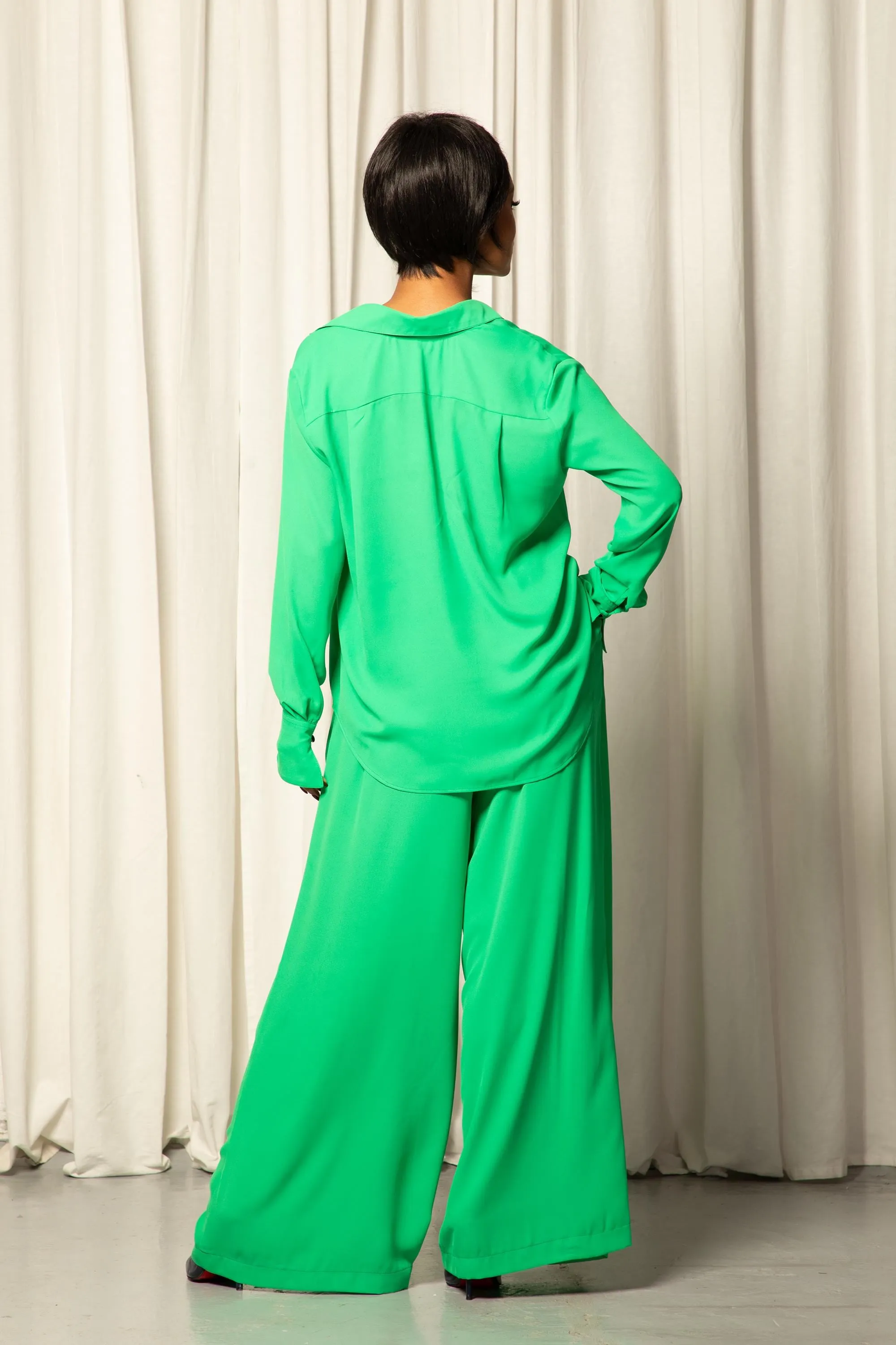 WIDE LEG PANTS SET
