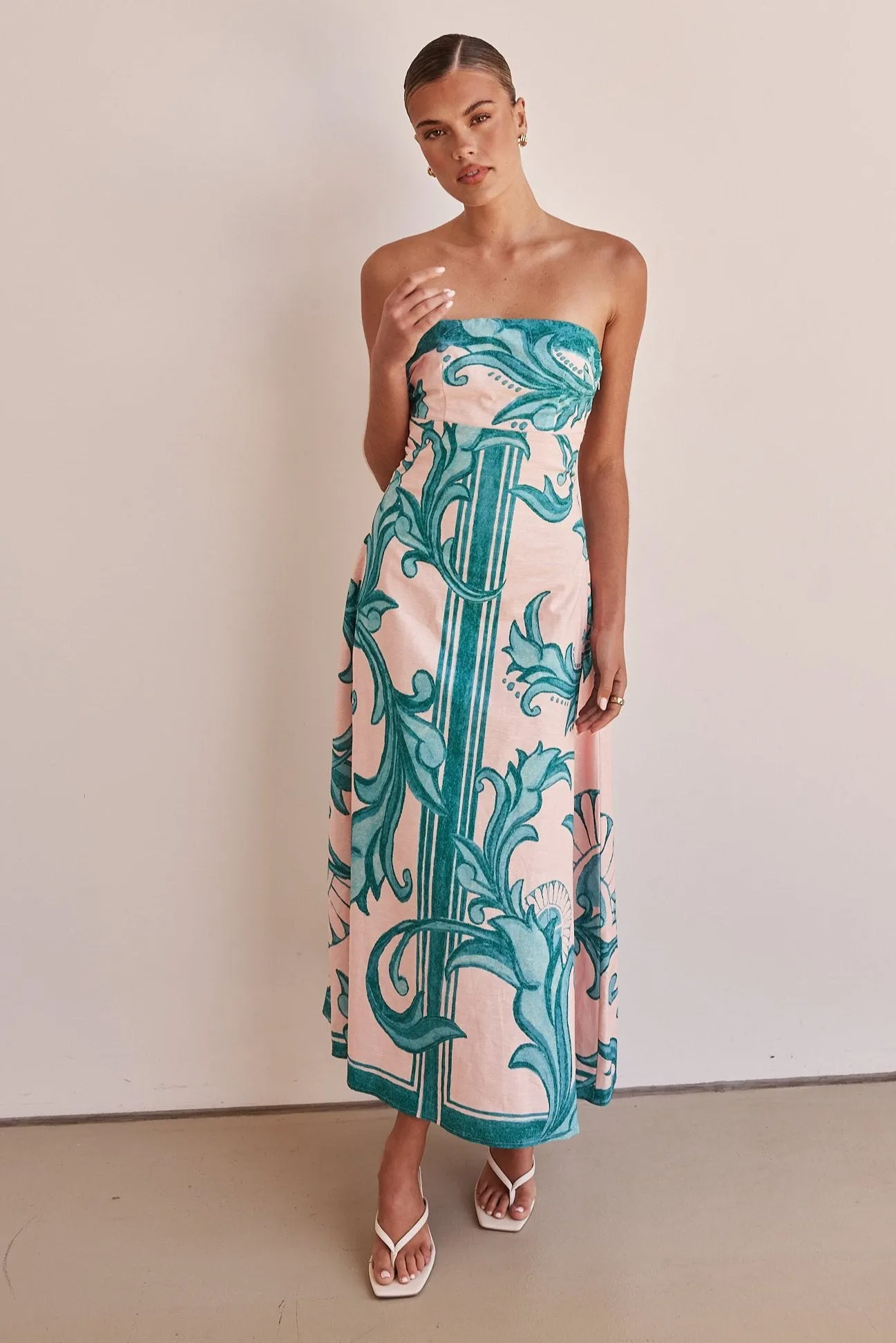 Zayna Maxi Dress (Pink)